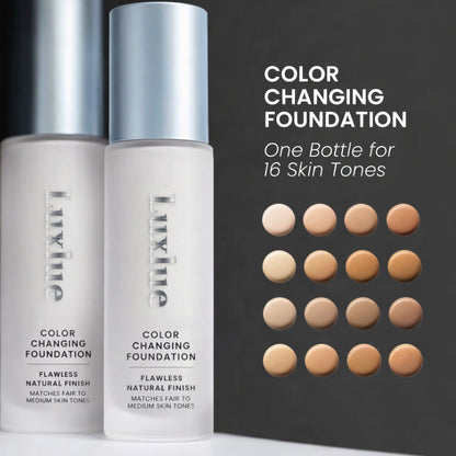 Luxlue- Color Changing Foundation