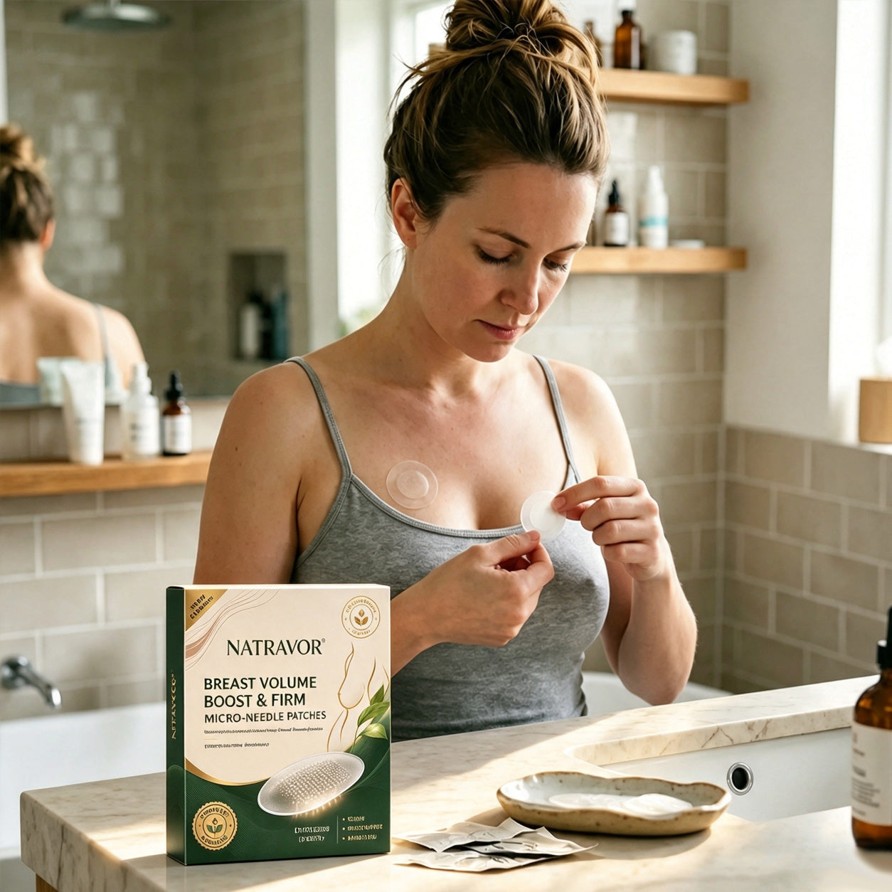 🔥Ends Tonight: 50% OFF🔥NATRAVOR® Targeted Breast Enhancement Advanced Nano Microneedle Patch