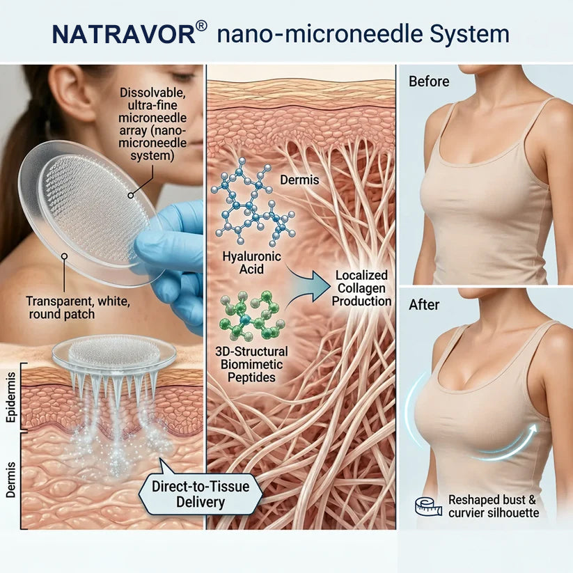 🔥Ends Tonight: 50% OFF🔥NATRAVOR® Targeted Breast Enhancement Advanced Nano Microneedle Patch