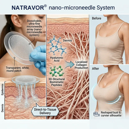🔥Ends Tonight: 50% OFF🔥NATRAVOR® Targeted Breast Enhancement Advanced Nano Microneedle Patch