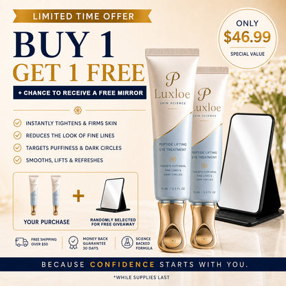 Luxloe™ Instant Face Temporary Tightener – Instant visible results in 30 seconds