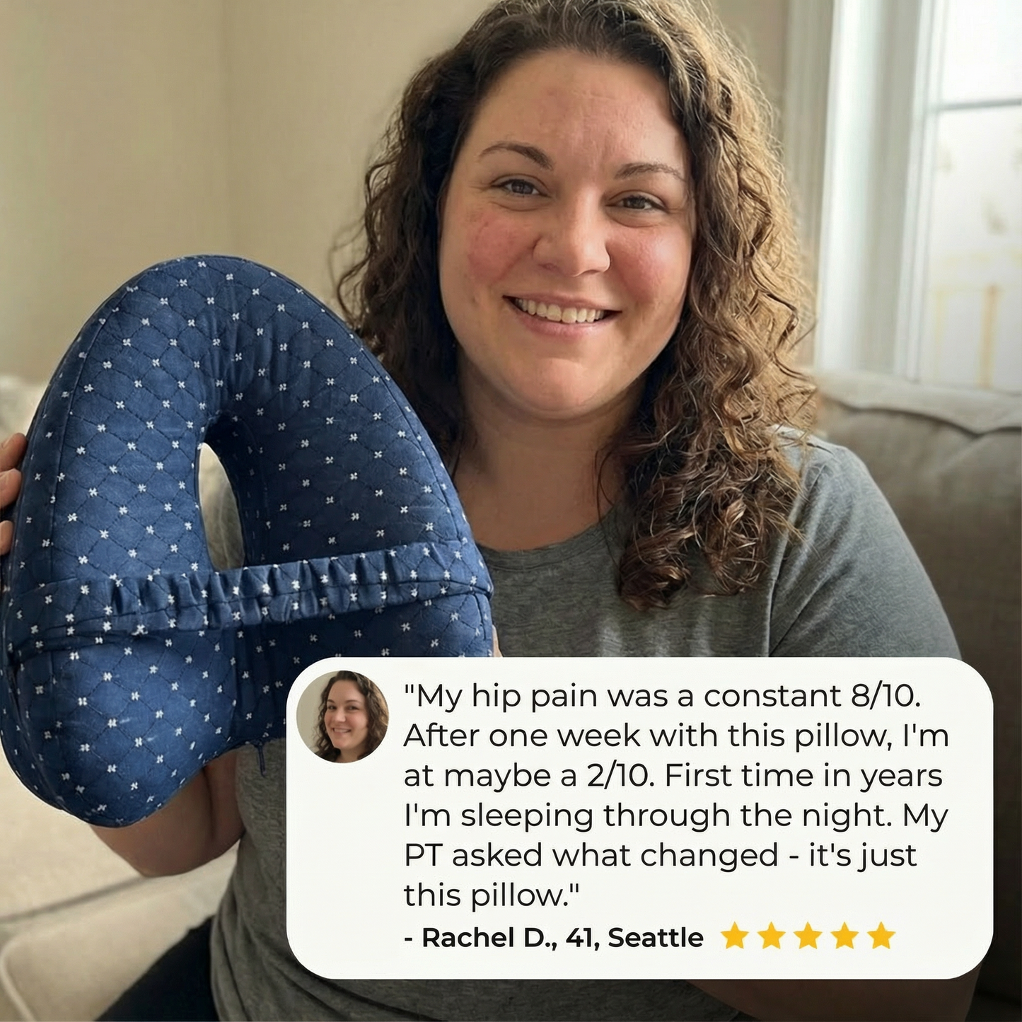 Luxloe Knee Alignment Pillow