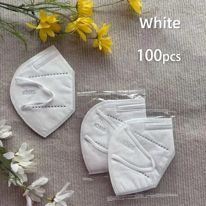 🔥LAST DAY 50% OFF - 🥇KN95 Mask 🛡️5-layer Breathable Design (Set of 100)
