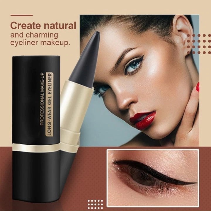 Matte Quick-Dry Eyeliner – Waterproof, Smudge-Proof & Gift-Ready! 💄🎁