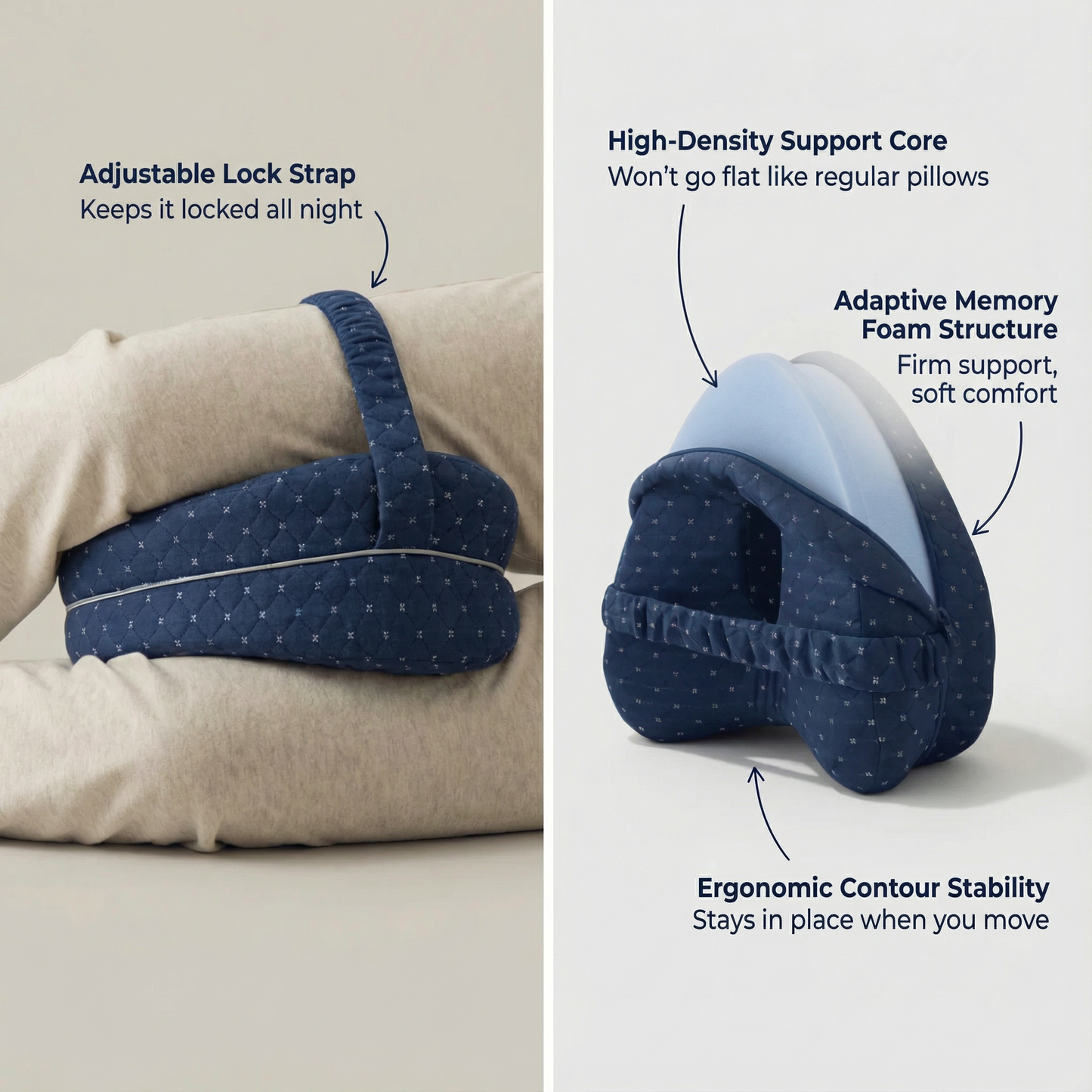 Luxloe Knee Alignment Pillow